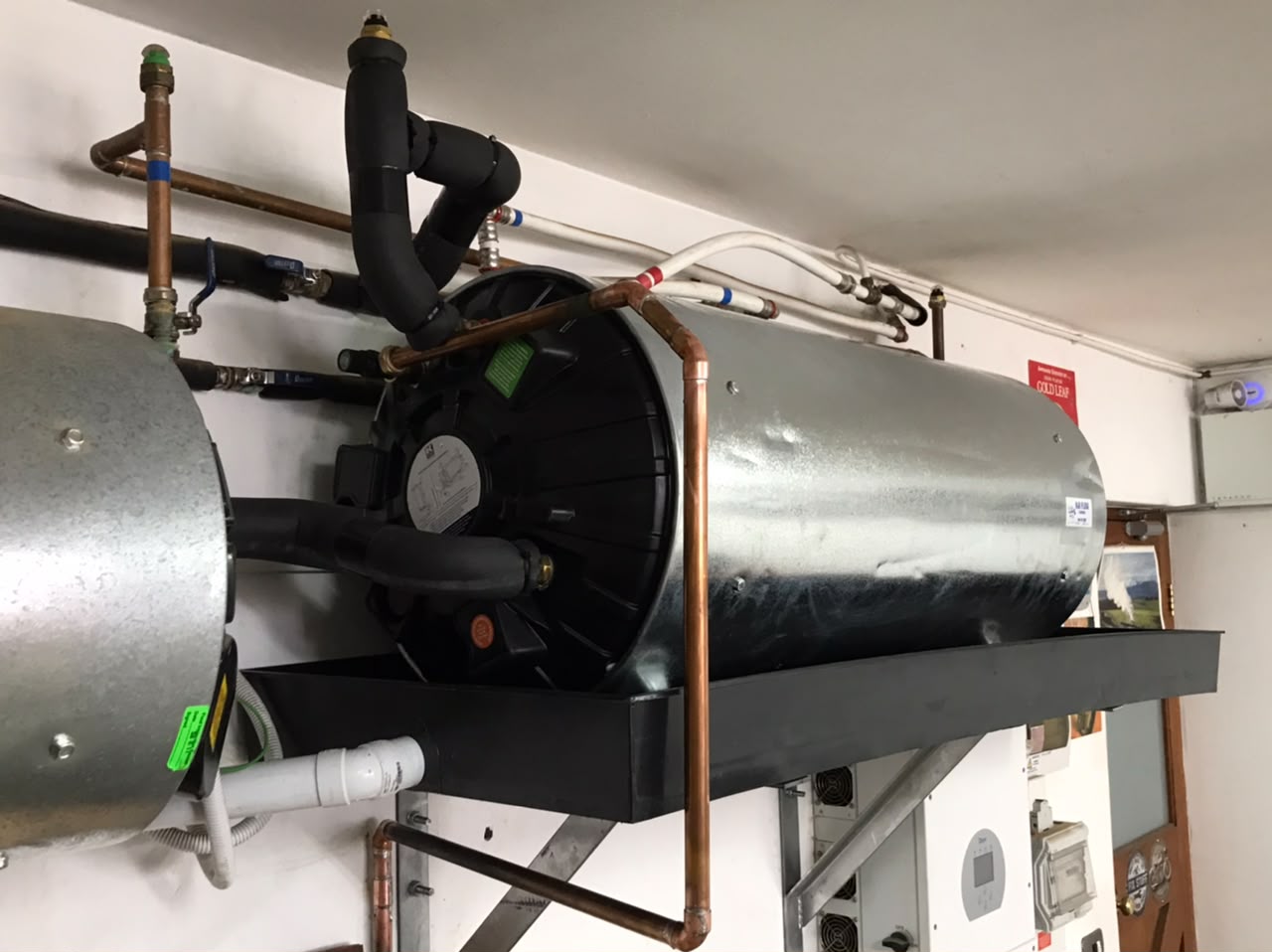 Geyser pipework